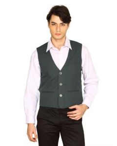 Scullers Men  Grey Waistcoat