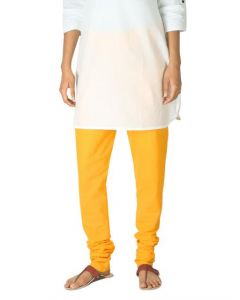 Fabindia Women Yellow Mangalgiri Churidar