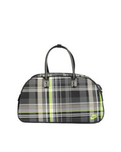 Nike Unisex Nike Checks Black Duffle Bags