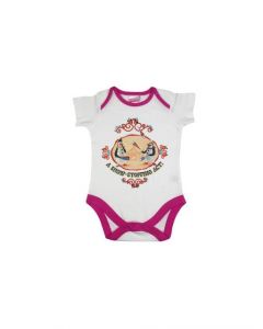Madagascar3 Infant Girls White Snapsuit Romper
