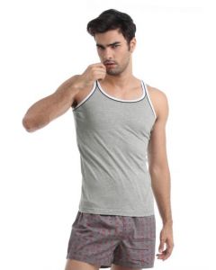 Chromozome Men Grey Innerwear Vest