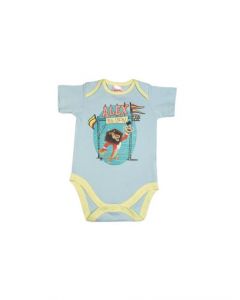 Madagascar3 Infant Boys Light Blue Snapsuit Romper