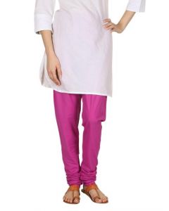 Fabindia Women Magenta Churidar