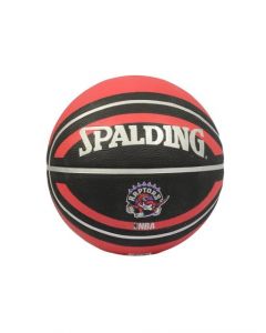 Spalding Unisex NBA Team Raptors SZ7 Red Basketball