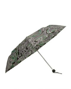 United Colors of Benetton Green Graphic Design Umbrella