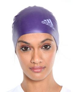 ADIDAS Women Swimming Purple Cap