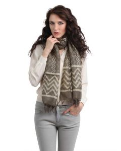 Fabindia Women Grey Stole