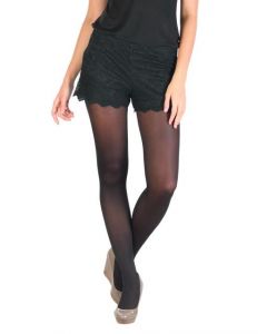 Happy Socks Women Black Tights