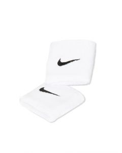 Nike Unisex Swoosh White Wristbands