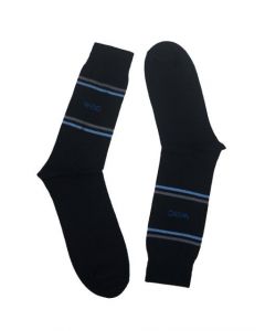 Wrangler Men's Navy Crew Length Socks