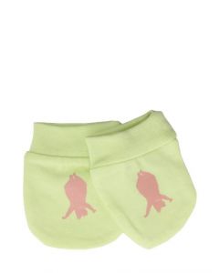 Madagascar 3 Infant Girls Light Green Mittens