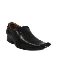 Provogue Men's Formal Black Shoe