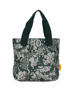Fastrack Women Grey Printed Handbag