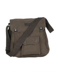 Wrangler Men Chocolate Canvas Bag