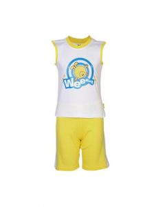 Mr.Men Boys Weeee!! White Clothing Set