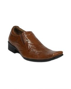Provogue Men's Formal Tan Shoe