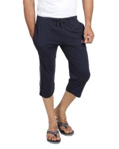 Chromozome Men Navy Blue Lounge Shorts