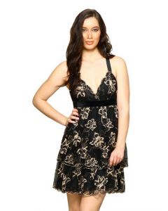 Forever New Women Porcelain Black Dress