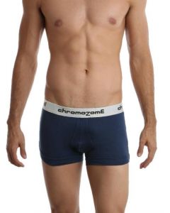 Chromozome Men Navy Blue Trunks