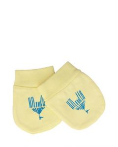 Madagascar 3 Infant Boys Yellow Mittens