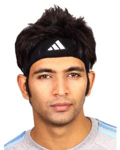 ADIDAS Unisex Black White Headband