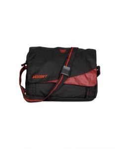 Wildcraft Unisex Black & Red Messenger Bag