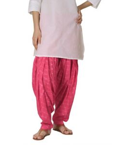 Fabindia Women Pink Patiala