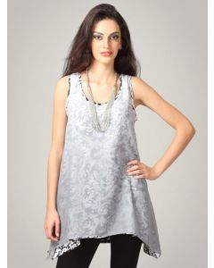 Scullers For Her Women Layered Tunics Black Top