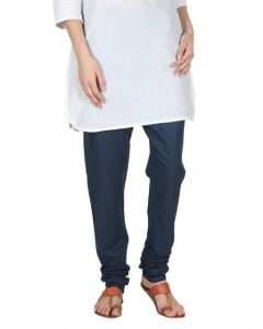 Fabindia Women Navy Blue Churidar