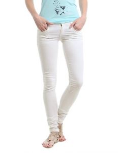 Kraus Jeans Women White Jeggings