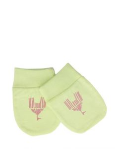 Madagascar 3 Infant Girls Light Green Mittens