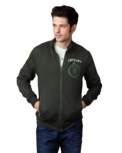 ADIDAS Men Olive Chelsea FC Sweatshirt