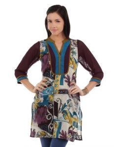 Aneri Women Multi Coloured Kurti