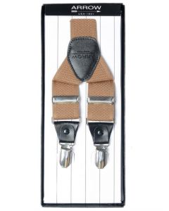 Arrow Men Beige Suspenders