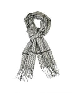 Arrow Men Black & White Scarf