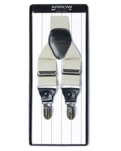 Arrow Men Cream Suspenders