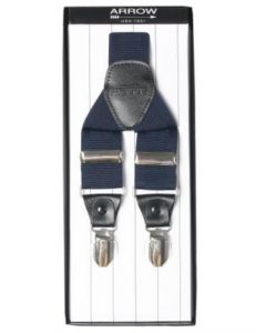 Arrow Men Navy Blue Suspenders