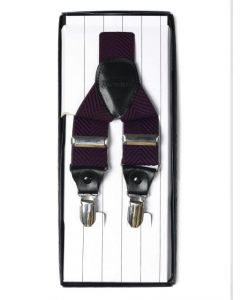 Arrow Men Purple Suspenders