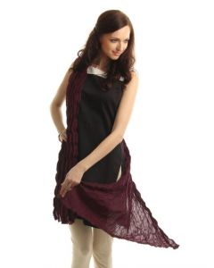 Aurelia Women Wine Dupatta
