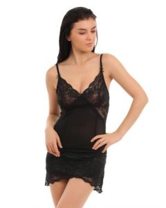 Avirate Black Fitted Camisoles