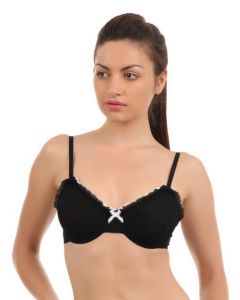 Avirate Women Black Bra