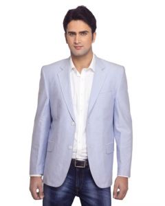 Reid & Taylor Men Blue Blazer