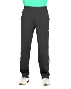 Fila Men's Cont Pipping Cotton Lower Black White Track Pant
