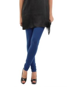 BIBA OUTLET Women Blue Premium Cotton Leggings