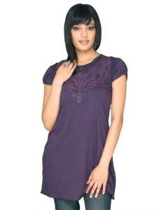 Scullers For Her Women Fashion Summer Lite Aubergine Tunics