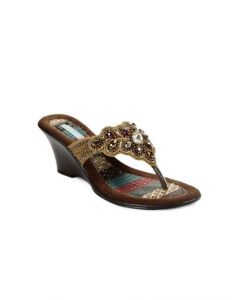 Catwalk Women Bronze Wedges