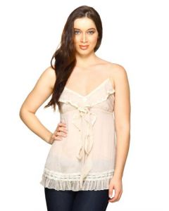 Forever New Women Shell Beige Tops