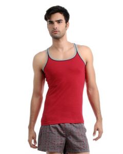 Chromozome Men Red Innerwear Vest