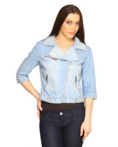 Forever New Women Vintage Blue Jackets