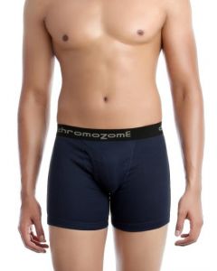 Chromozome Men Navy Blue Trunks